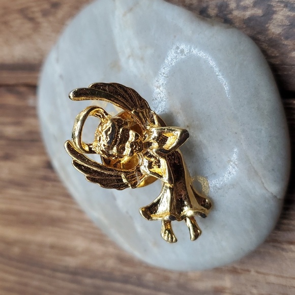 B703 guardian‎ cherub angel pin - Picture 2 of 2